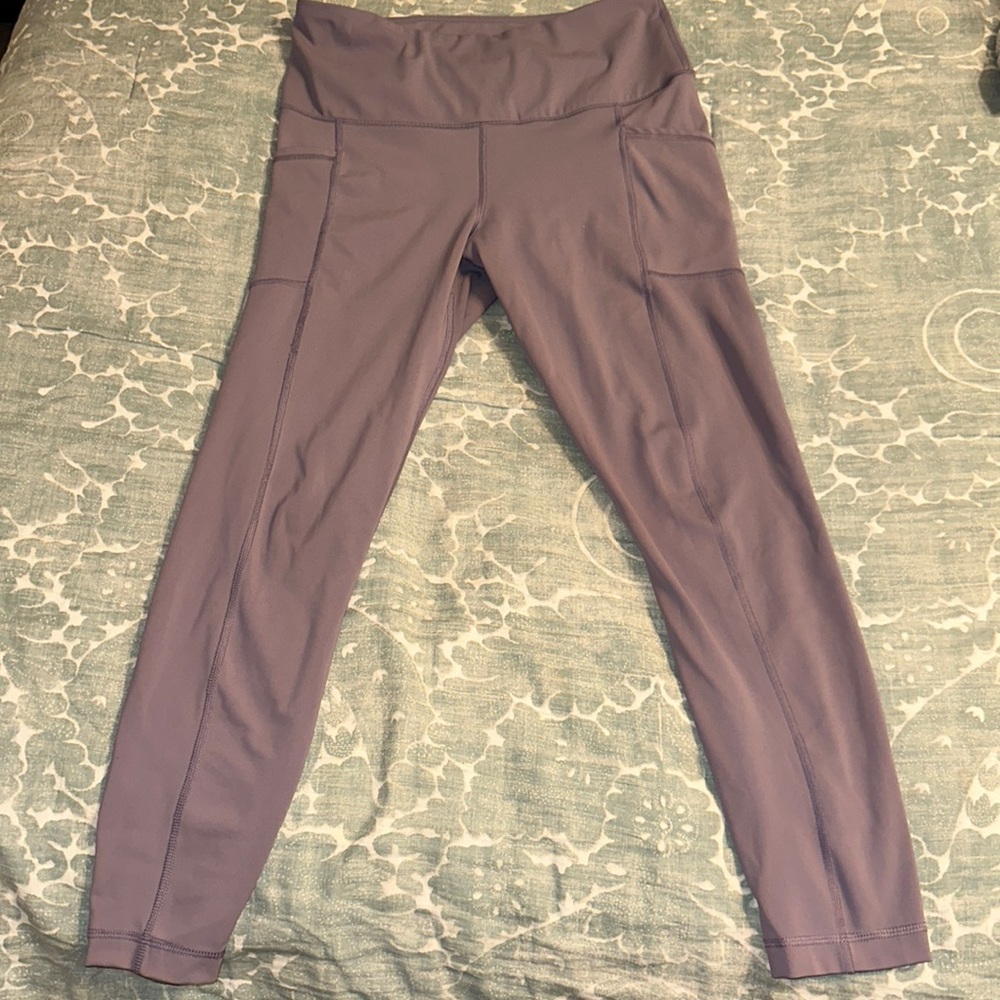Lavender workout leggings